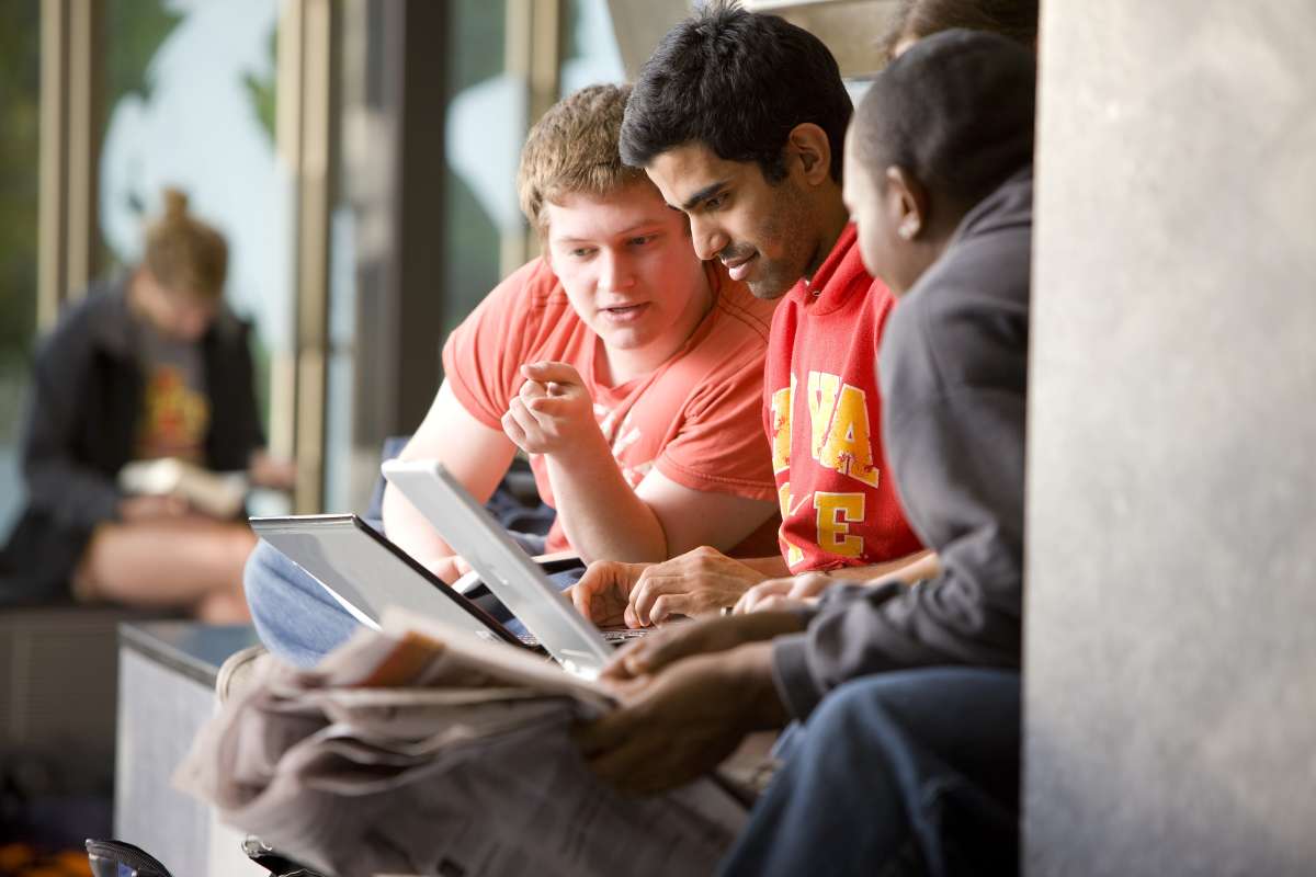 Students Studying